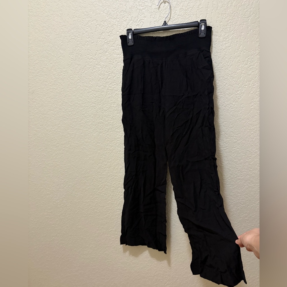 Simply Vera Vera Wang Black Wide-Leg Pants – Size M